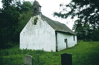 Llanbadarn-y-garreg Church, CPAT copyright photo CS910804.JPG