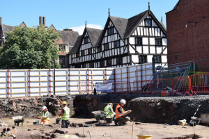 Excavation at Barker St, Shrewsbury