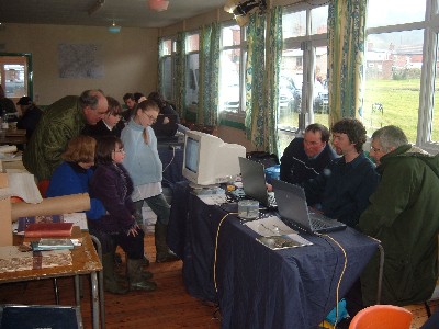 Enquries during the making of  Time Team at Ffrith